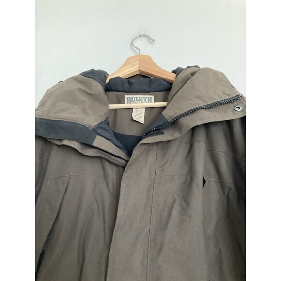 Duluth Trading Co. Whaleback Brown Parka Thinsulate XXL Tall Men’s - Picture 2 of 16